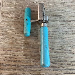 Can Opener - No. 5 with Wood Handle & Knob  - Brand:EDLUND Jr - Vintage/Antique